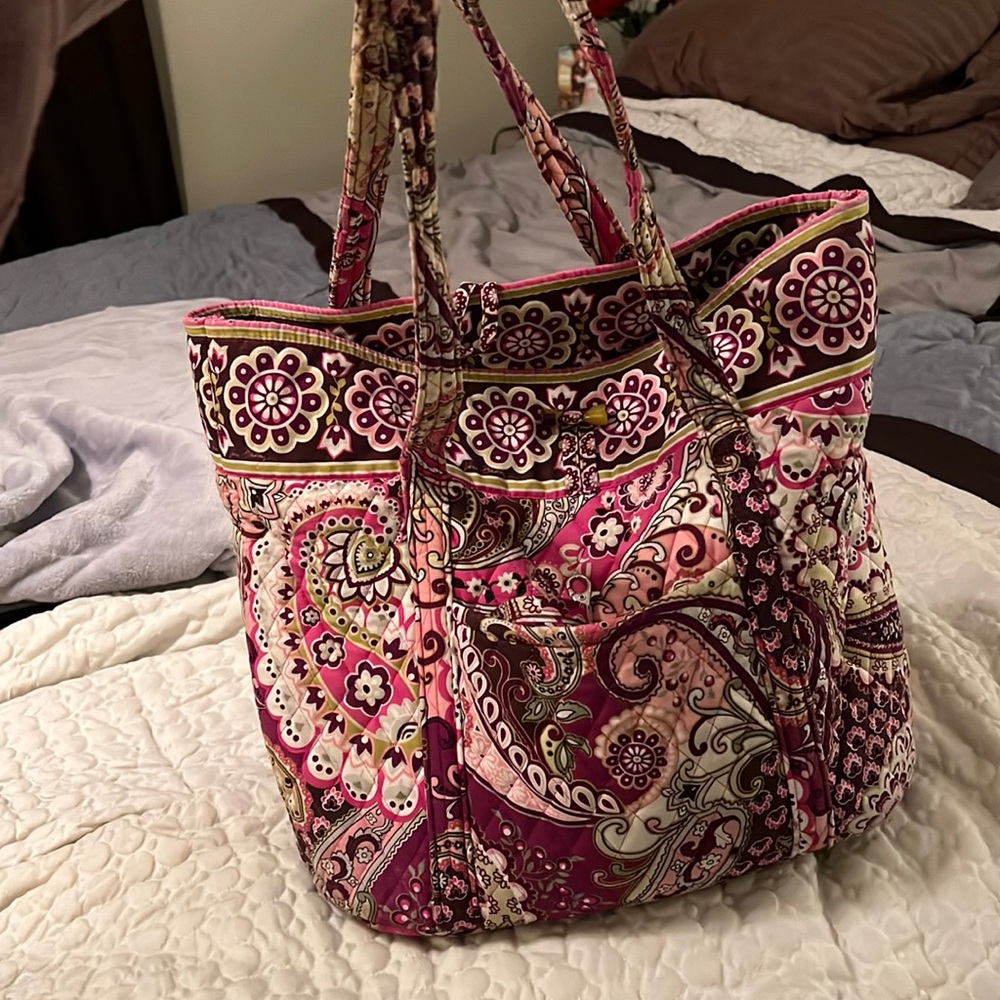 Vera Brad Tote used for nursing work bag